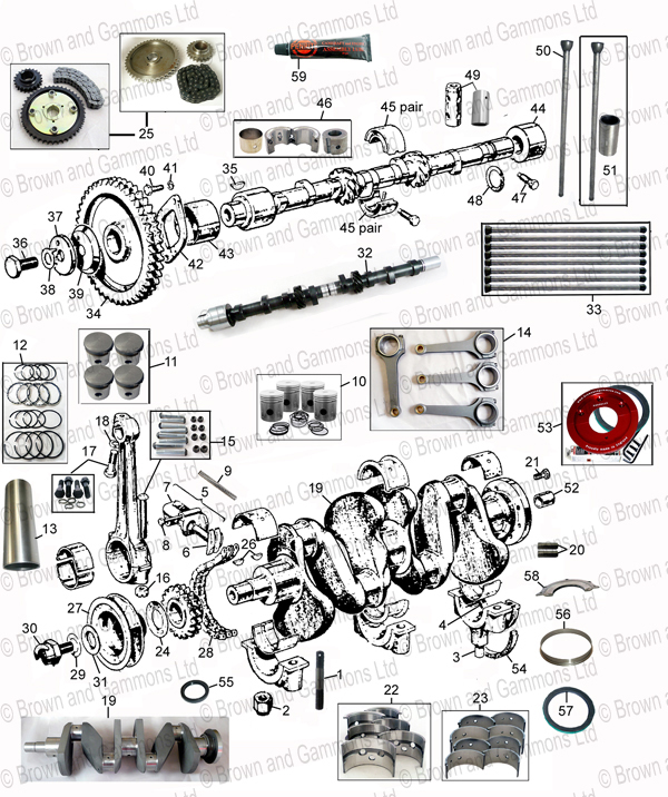 Image for Engine internal parts