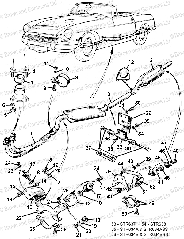 Image for Exhaust System & Fixings