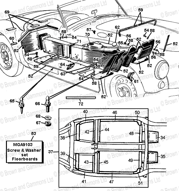 Image for Chassis Repair Sections & Floorboards