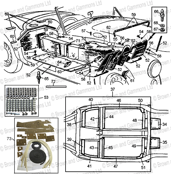 Image for Chassis repair sections & Floorboards