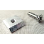 Image for TAP PLATE DOOR BUFFER MGA MGB