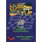Image for MGF CATALOGUE B & G **UK delivery**