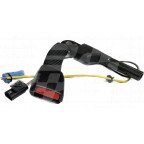 Image for Seat belt short end & pre tensioner-RH Black