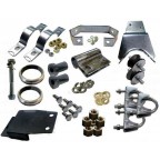 Image for EXHAUST KIT BIG BORE RUBBER BUMPER MGB