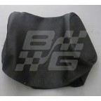 Image for BLK LEATHER H/REST COVER SMALL