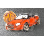 Image for PIN BADGE MGF RED