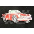 Image for PIN BADGE MGB C/B RED
