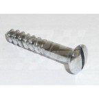 Image for Chrome wood screw Slotted
