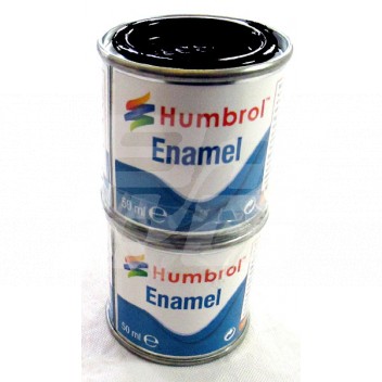 Image for Black engine  enamel paint 50ML (sold in 2'S)