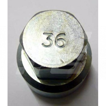 Image for Locking wheel nut key F-36