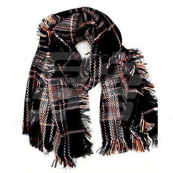 Image for MG Checked blanket scarf