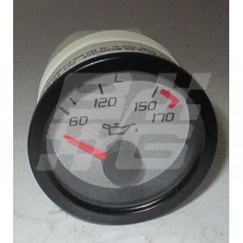 Image for TEMP GAUGE SILVER FACE WITH BULB & HOLDER