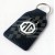 Image for BLACK KEY FOB WITH MG BLK/WHIT