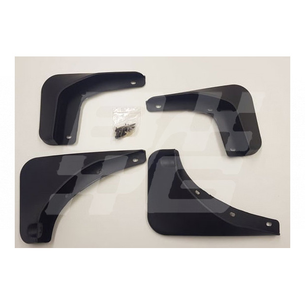Image for Front & rear Mudflap set MG ZS upto 19 plate