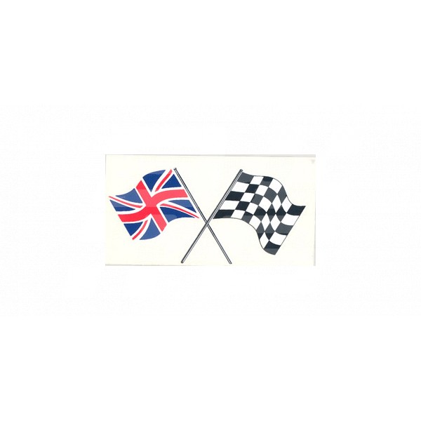 Image for UNION JACK/CHEQUERED FLAG