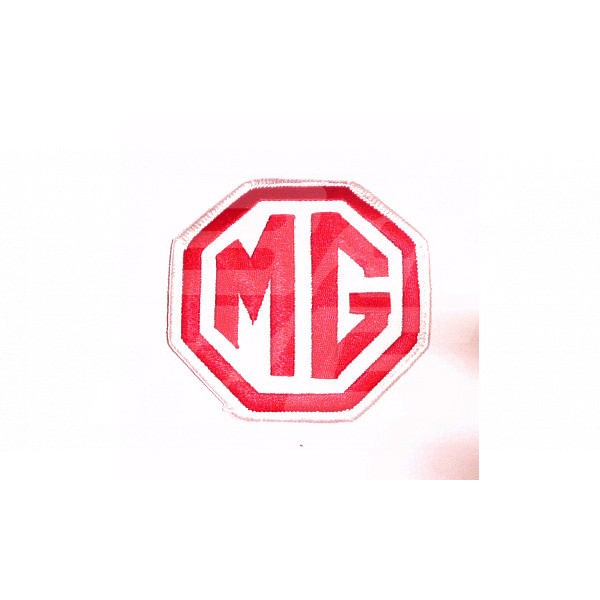 Image for CLOTH BADGE RED/WHITE MG