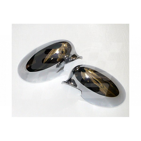 Image for ZT/R75 CHROME MIRROR COVERS PR