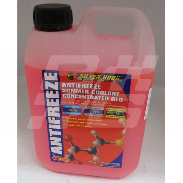 mixing pink and green coolant
