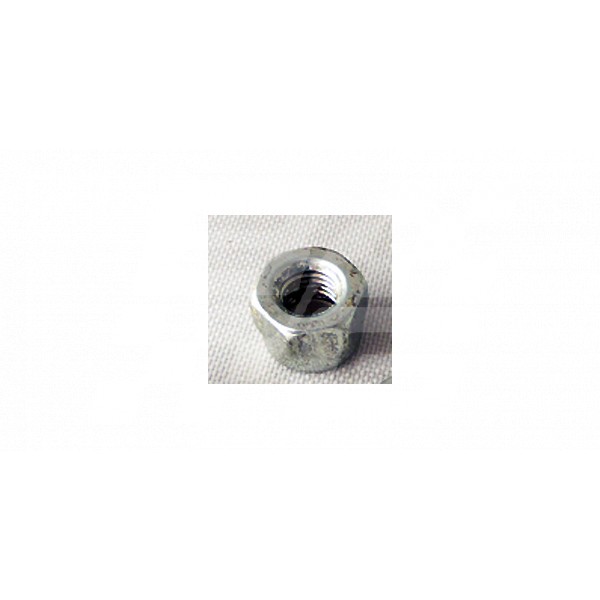 Image for Stainless steel 1/4 UNF Hex nyloc nut A2
