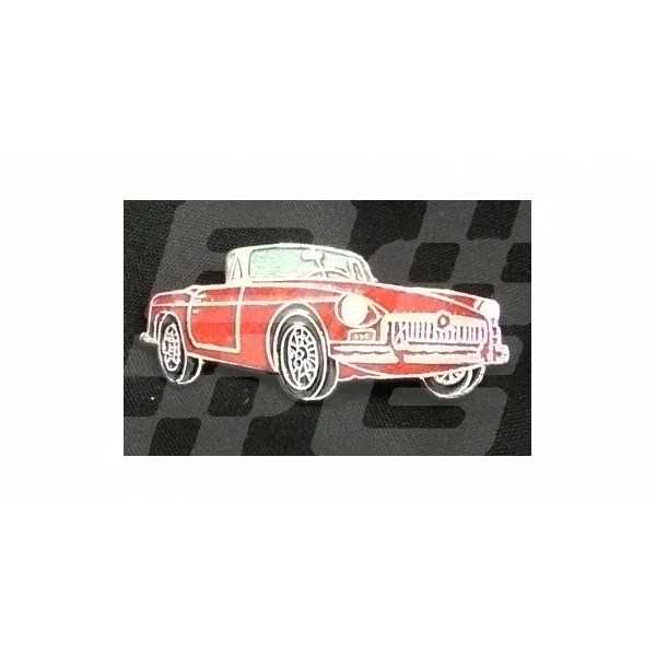 Image for PIN BADGE MGB C/B RED